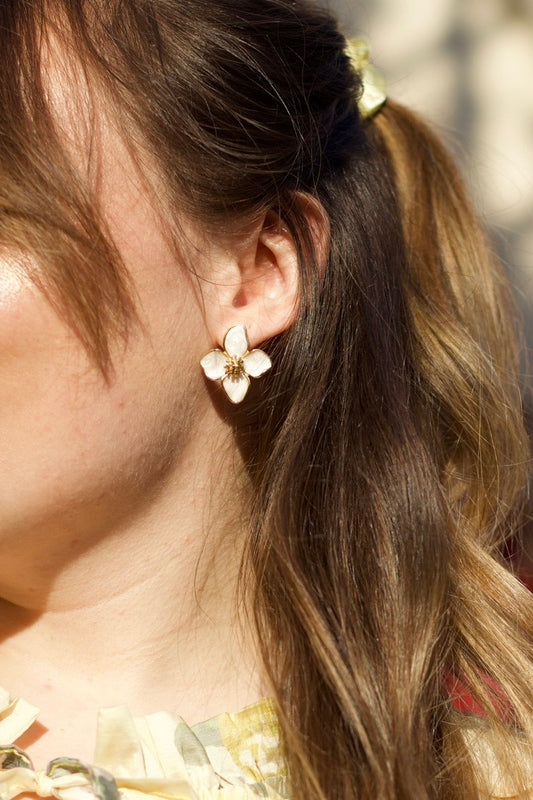 Boucles Flora blanches