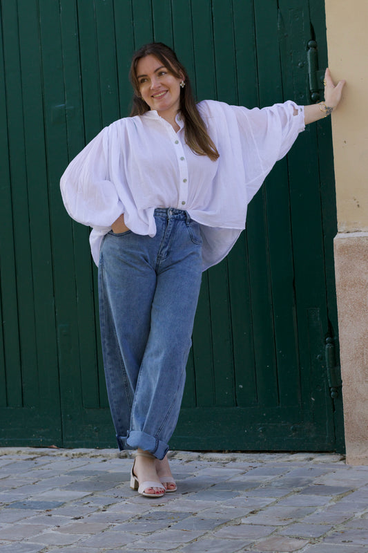 Blouse blanche Bianca