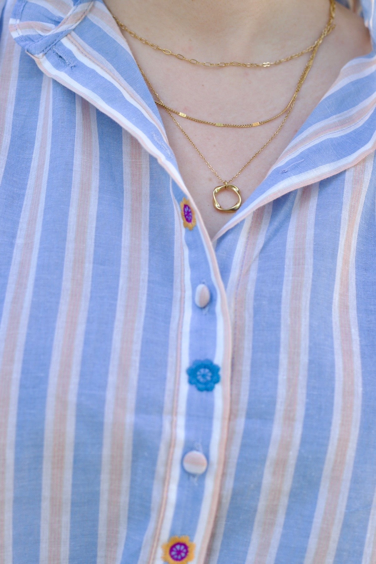 Collier multirangs Milo
