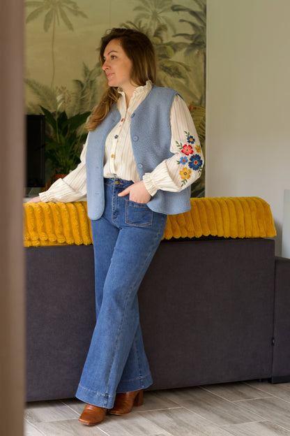 Jean Gasparette bleu