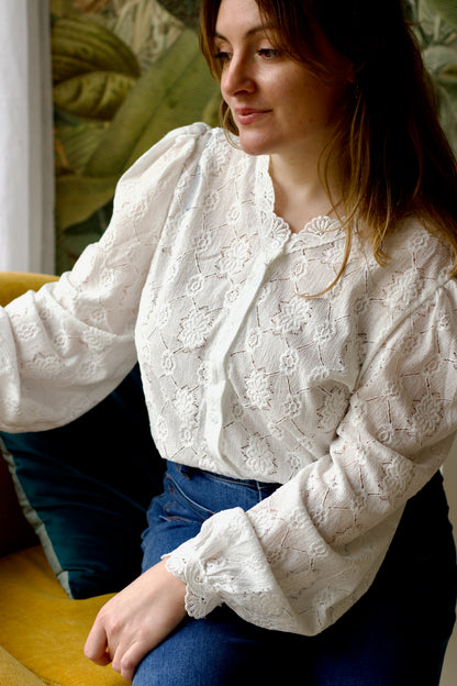 Blouse dentelle Alva