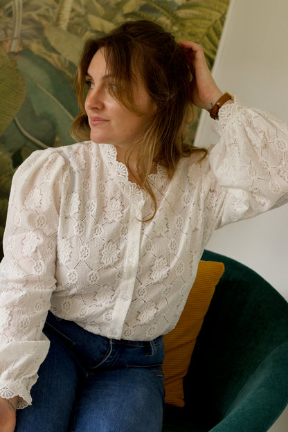 Blouse dentelle Alva