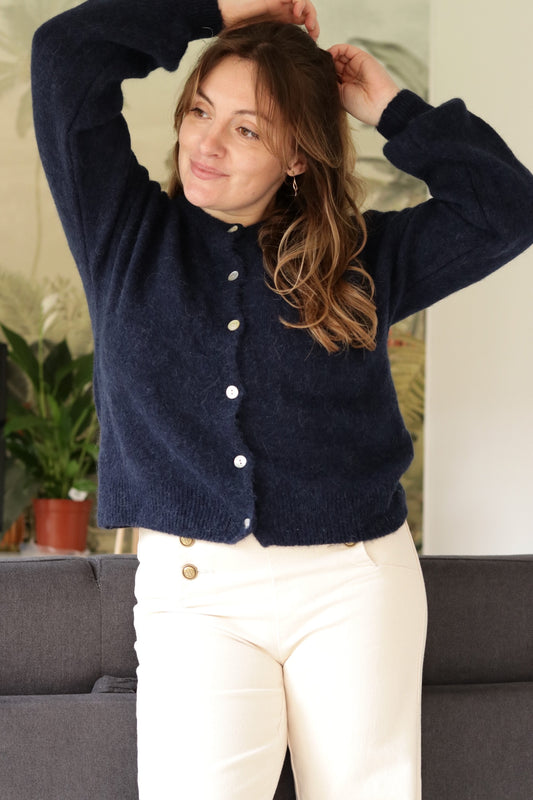 Cardigan Vera marine