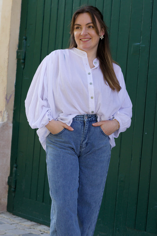 Blouse blanche Bianca