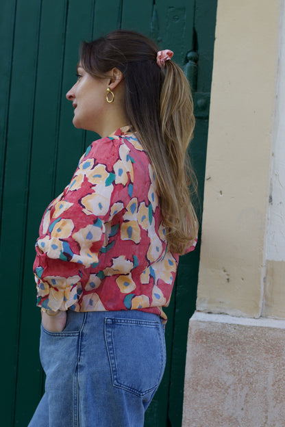 Blouse à motifs Dalia