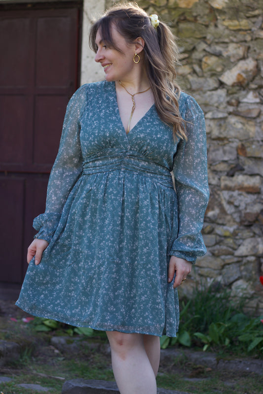 Robe à motifs Célène