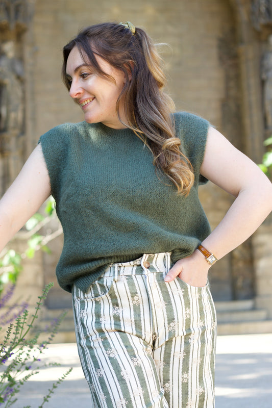 Pull kaki Henri
